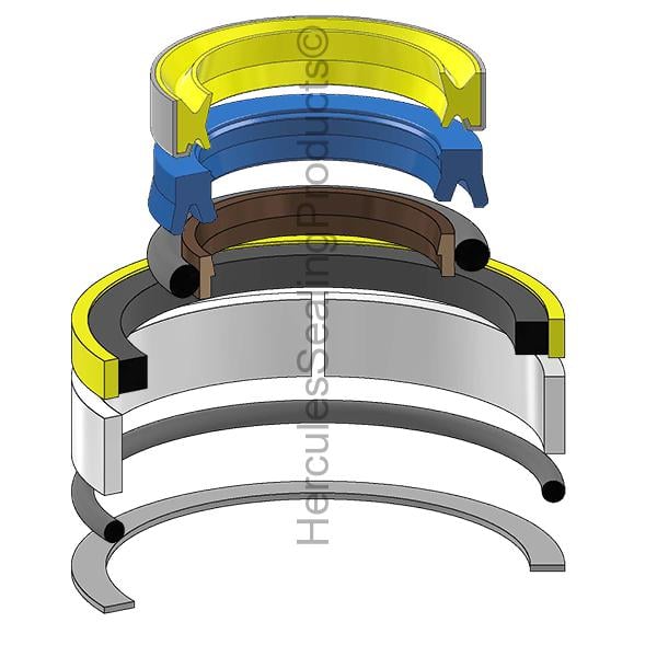 CTC-7X2789 Caterpillar Hydraulic Cylinder Seal Kit 2 _ 4
