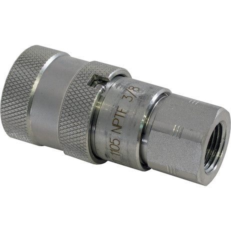 FF0606 3/8 Inch Female Flush-Face Coupler With 3/8 Inch NPT Port