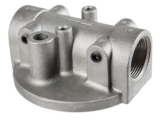 FH225 50 GPM Return Line Filter Head 1-1/4 Inch NPT/25 PSI Bypass