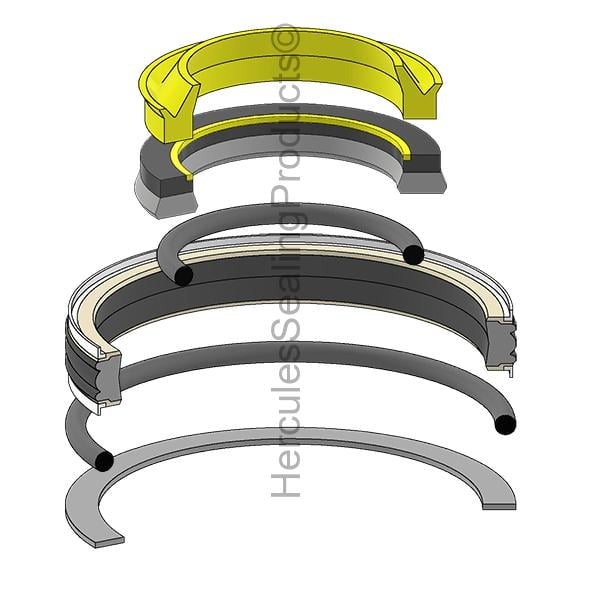  GENIE-07.0721.0123GT GENIE Hydraulic Seal Kit, 60.00 x 120.00, Hydraulic Seal Kit 