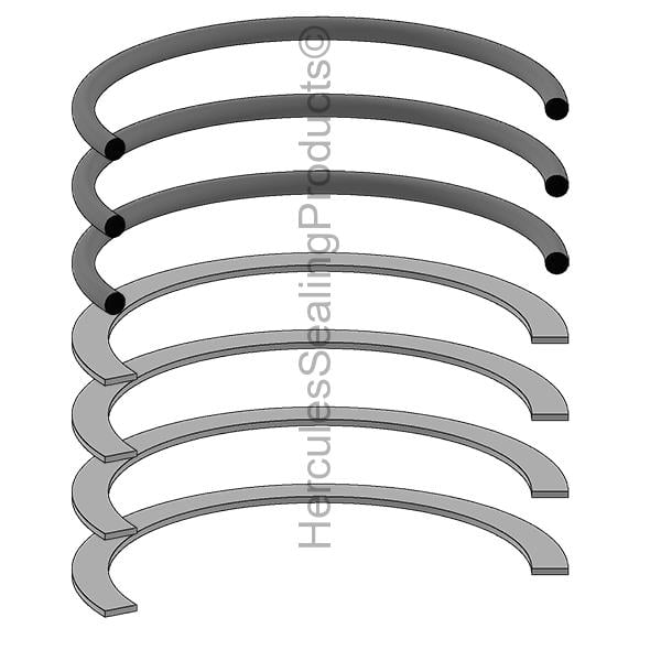  GENIE-44233 GENIE Hydraulic Seal Kit, Rod 2.500 x Bore 5.000 
