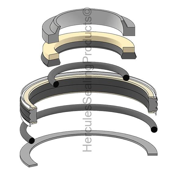  GENIE-635965 GENIE Hydraulic Seal Kit, Rod 60.000 x Bore 120.000 