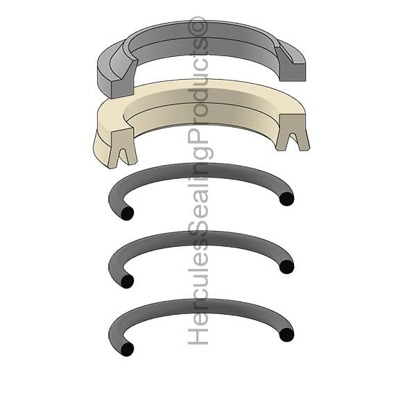  HANNA-706-00046-061 1-5/8" Hanna Hydraulic Seal Kit 