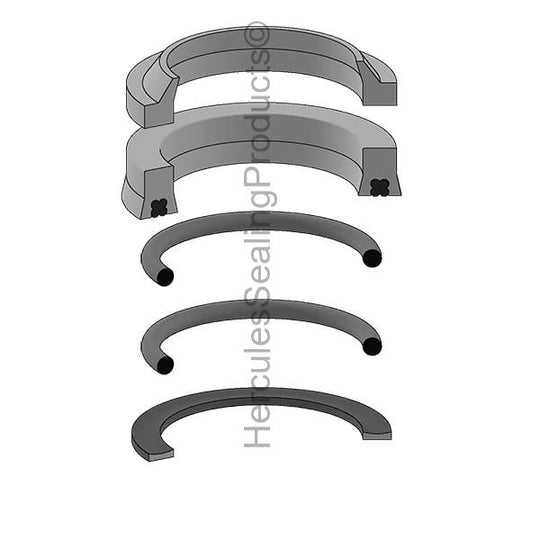  HANNA-706-00046-133 1-3/8" Hanna Hydraulic Seal Kit 