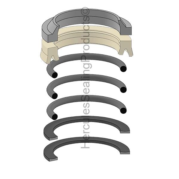  HANNA-706-00046-451 4-1/2" Hanna Hydraulic Seal Kit 