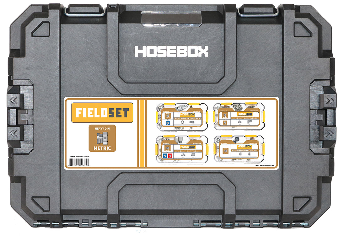 HBFS2025-006 HoseBox Heavy Din Fittings Field Set 