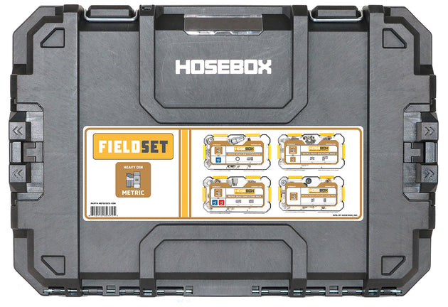 HBFS2025-006 HoseBox Heavy Din Fittings Field Set 