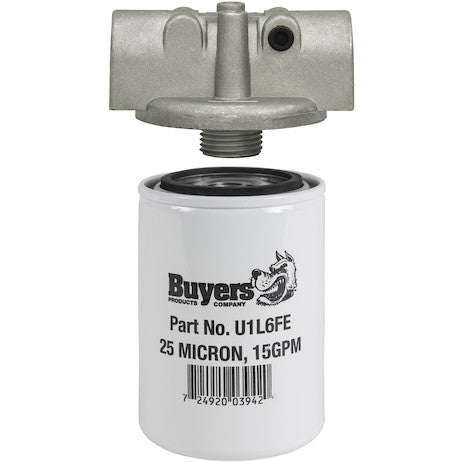 HFA12515 15 GPM Return Line Filter Assembly 3/4 Inch NPT/25 Micron/15 PSI Bypass