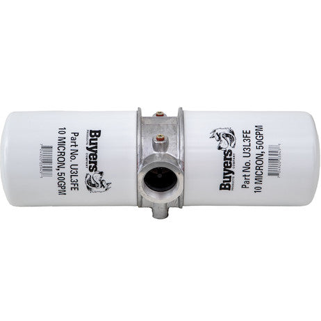 HFA31025 100 GPM Return Line Filter Assembly 1-1/2 Inch NPT/10 Micron/25 PSI Bypass