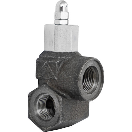 HRV10025 1 Inch NPT In-Line Relief Valve 50 GPM