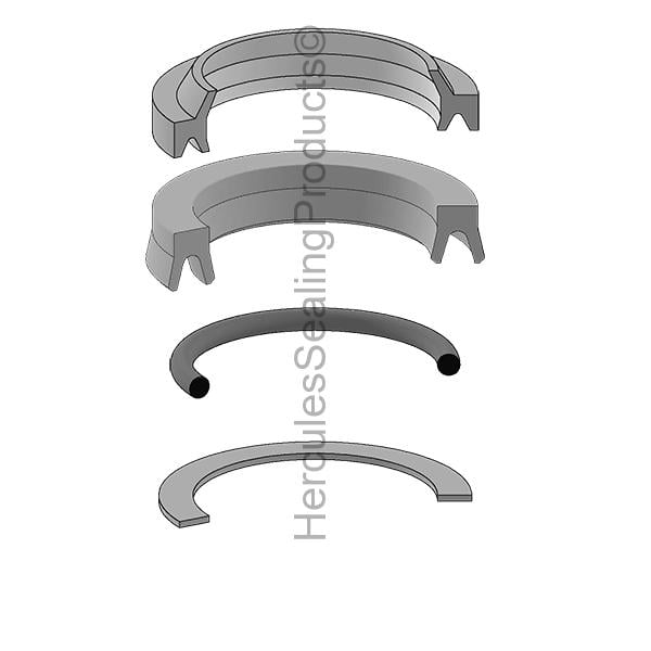 HSKN5-681-05 Hydro-Line Hydraulic Rod Seal Kit 5/8