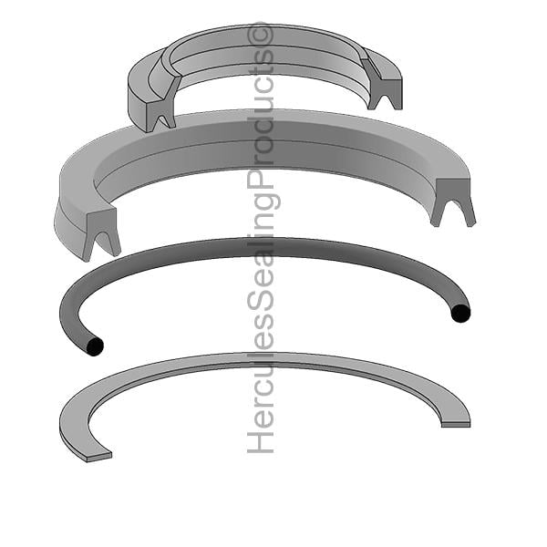 HSKN5-681-08 Hydro-Line Hydraulic Rod Seal Kit 1 _ 2&UP
