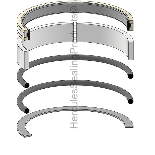JD-AH212089 John Deere Hydraulic Piston Seal Kit 70 mm