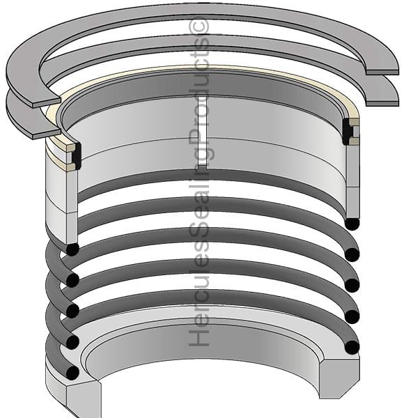JD-AH212101 John Deere Hydraulic Piston Seal Kit