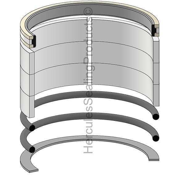JD-AH234770 John Deere Hydraulic Piston Seal Kit