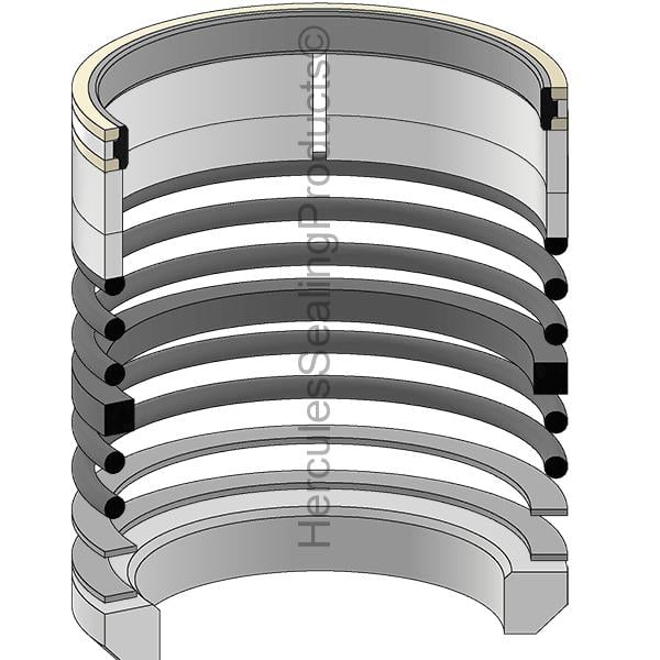 JD-AHC16760 John Deere Hydraulic Piston Seal Kit