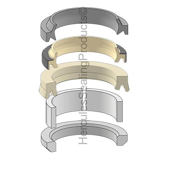 JD-AHC18638 John Deere Hydraulic Rod Seal Kit