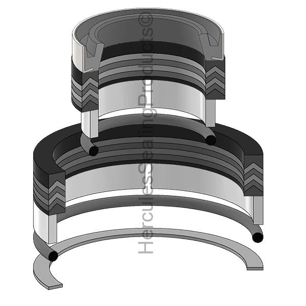 JD-AR105402 John Deere Hydraulic Cylinder Seal Kit 1-3/4 _ 3-1/4