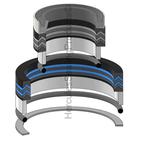 JD-AR105432 John Deere Hydraulic Cylinder Seal Kit 1-1/2 _ 3-1/2