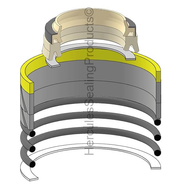 JD-FYD00005421 John Deere Hydraulic Cylinder Seal Kit 40.00 _ 65.00