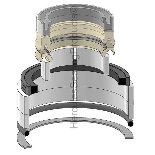 JIC-1543266C1 Case Hydraulic Cylinder Seal Kit 1-3/4 _ 3-1/2