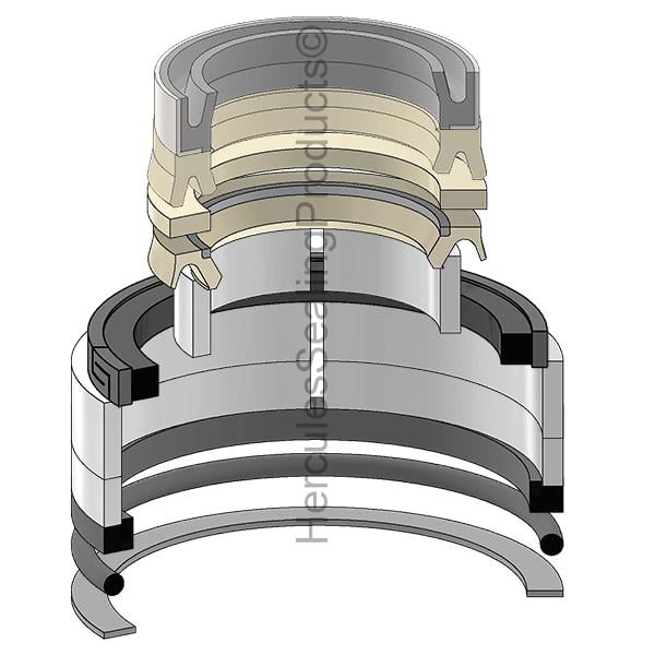 JIC-1543273C1 Case Hydraulic Cylinder Seal Kit 2 _ 4