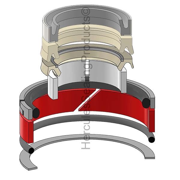JIC-250741A1 Case Hydraulic Cylinder Seal Kit