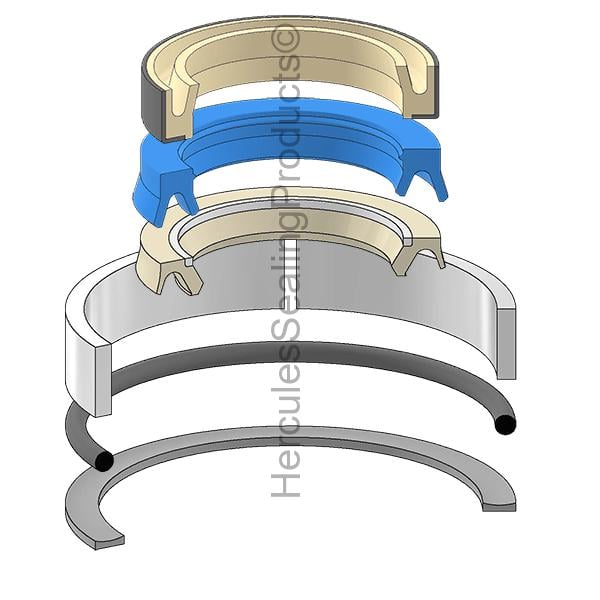 JIC-362347A1 Case Hydraulic Cylinder Seal Kit 60.00 _ 2.750