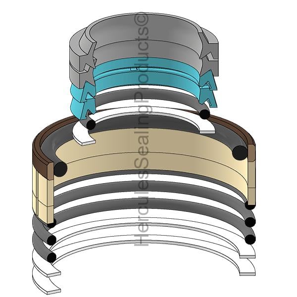 JLG-8035981 JLG Hydraulic Cylinder Seal Kit 50.00 _ 100.00