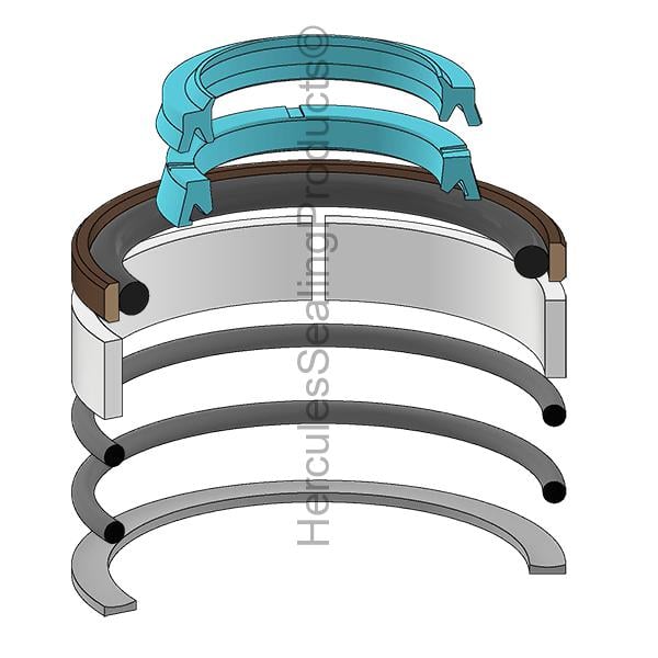 KUB-7J273-63400 Kubota Hydraulic Cylinder Seal Kit 30.00 _ 45.00