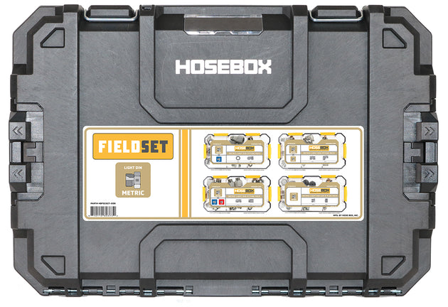 HBFS2027-006 HoseBox Light Din Fittings Field Set 