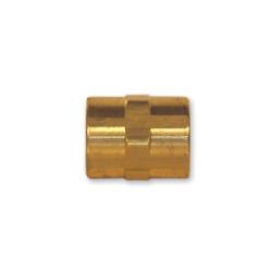 23300X16 SAE Pattern Coupling, 1 in FPT x 1 in FPT, 1.89 in, Brass
