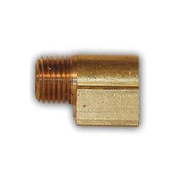 LF116-12 Barstock 90-deg Street Elbow, 3/4 in Female NPTF x 3/4 in Male NPTF, Brass