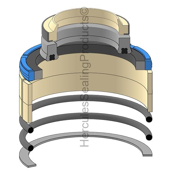  MATU-550139 Manitou Hydraulic Seal Kit, 65.00x120.00 