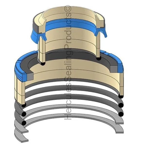  MATU-563202 Manitou Hydraulic Seal Kit, 75.00x140.00 