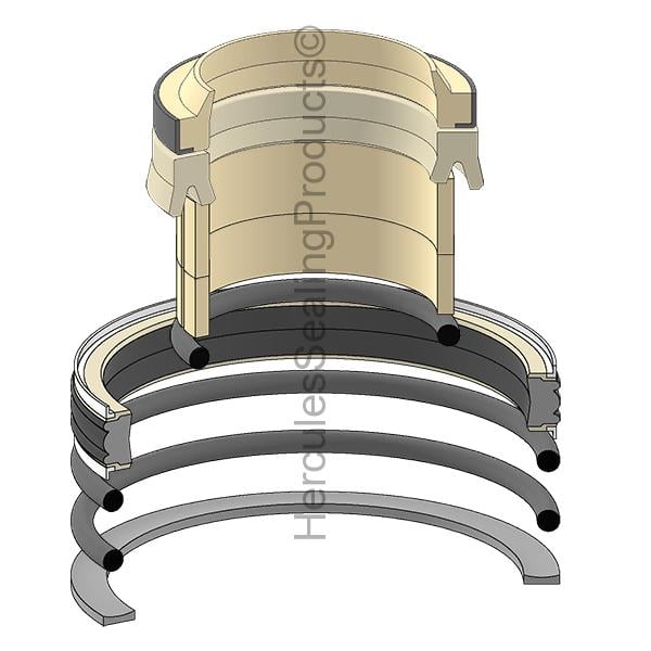  MATU-746367 Manitou Hydraulic Seal Kit, 70.00X120.00 