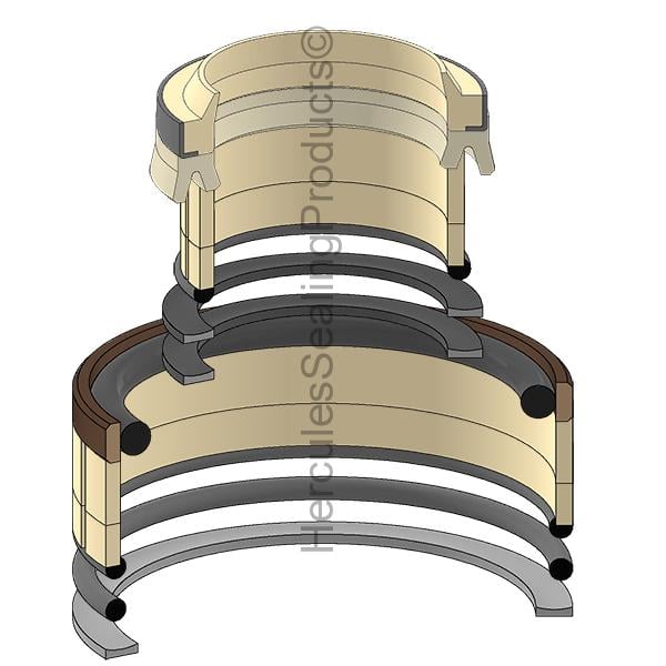  MATU-746404 Manitou Hydraulic Seal Kit, 60.00x120.00 