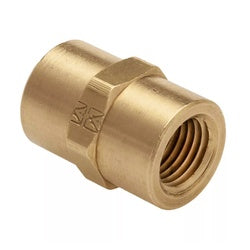 23300X1 Pipe Coupling, 1/16 in FIP x 1/16 in, Brass