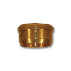 260X6M Self-Align Sleeve, 3/8 in Compression x 3/8 in Compression, Brass