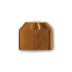 40-12 Cap, 3/4 in 45 deg Female Flared, Brass