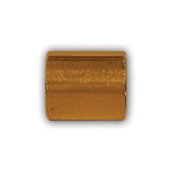 42IF-2 Hex Internal Union, 1/8 in Inverted Flared x 1/8 in Inverted Flared, Brass