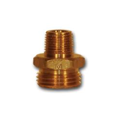 76GH Rigid Adapter, 3/4 in MHT x 1/4 in MPT, Brass