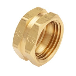 GHNH Cut Hex Nut, 3/4 in FGH, Brass