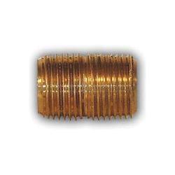 LF112-12 Close Nipple, 3/4 in MPT x 3/4 in MPT, 1.31 in, Brass