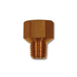 LF120-126 Light Pattern Extender Adapter, 3/4 in FPT x 3/8 in MPT, Brass