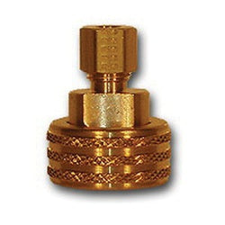 LF125GH Swivel Elbow, 3/8 in Compression x 3/4 in FGHT, Brass