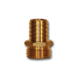 LF29MGH-1212 Male End Coupling, 3/4 in Hose Barbed x 3/4 in MHT, Brass