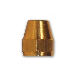LF41SR-108 Short Reducing Nut, 5/8 x 1/2 in Female Flared, Brass