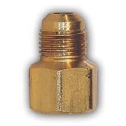 LF46-88 Adapter, 1/2 in Male Flared x 1/2 in FNPTF, Brass