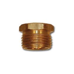 LF80GH Rigid Adapter, 3/4 in MGH x 1/2 in FPT, Brass